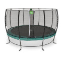 Trampoline sur pieds Lotus Classic - vert - diam. 427cm - Exit Toys