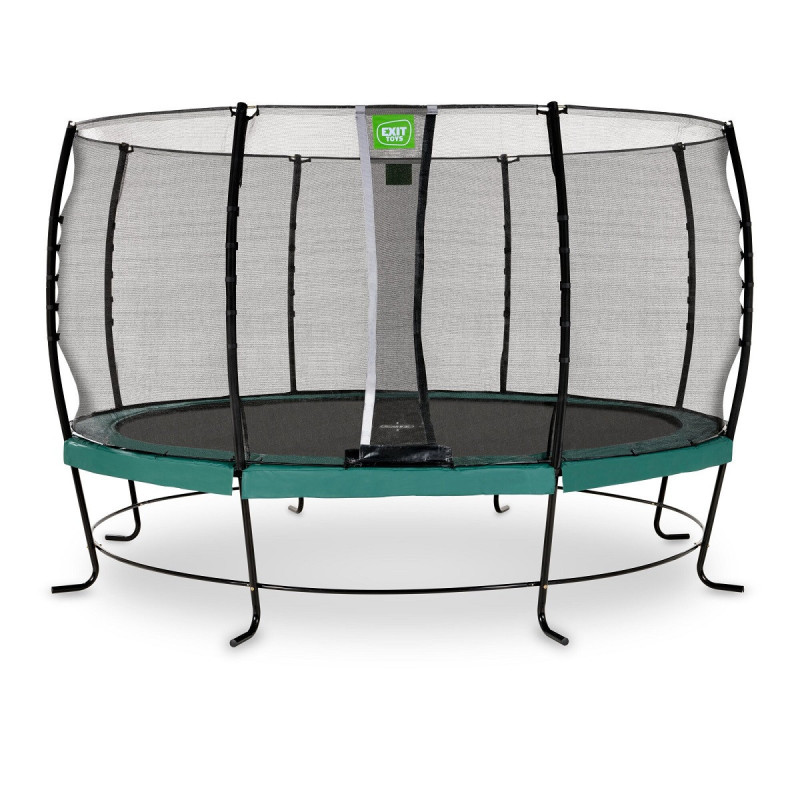 Trampoline sur pieds Lotus Prremium - vert - diam. 427cm - Exit Toys