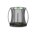 Trampoline enterré Silhouette - noir - diam. 183cm - Exit Toys