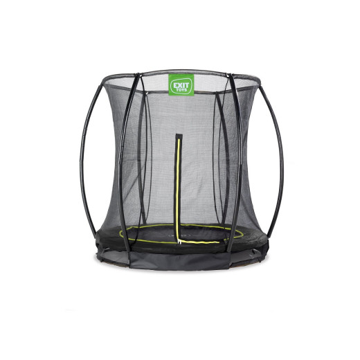 Trampoline enterré Silhouette - noir - diam. 183cm - Exit Toys
