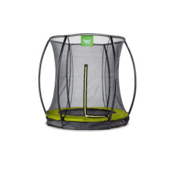 Trampoline enterré Silhouette - vert - diam. 183cm - Exit Toys