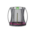 Trampoline enterré Silhouette - rose - diam. 183cm - Exit Toys