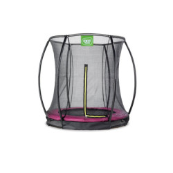 Trampoline enterré Silhouette - rose - diam. 183cm - Exit Toys