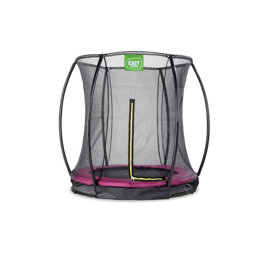 Trampoline enterré Silhouette - rose - diam. 183cm - Exit Toys