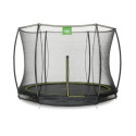 Trampoline enterré Silhouette - noir - diam. 305cm - Exit Toys