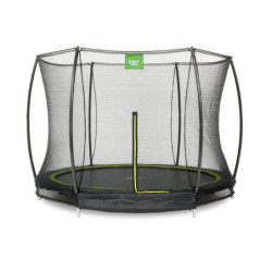 Trampoline enterré Silhouette - noir - diam. 305cm - Exit Toys