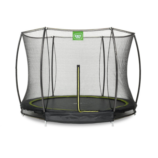 Trampoline enterré Silhouette - noir - diam. 305cm - Exit Toys