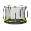 Trampoline enterré Silhouette - vert - diam. 305cm - Exit Toys