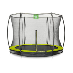 Trampoline enterré Silhouette - vert - diam. 305cm - Exit Toys