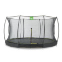 Trampoline enterré Silhouette - noir - diam. 366cm - Exit Toys