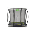 Trampoline enterré Silhouette - noir - 153x214cm - Exit Toys