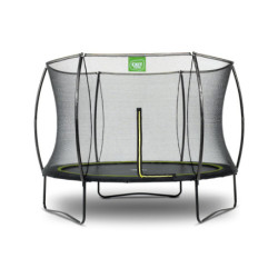 Trampoline sur pieds Silhouette - noir - diam. 244cm - Exit Toys