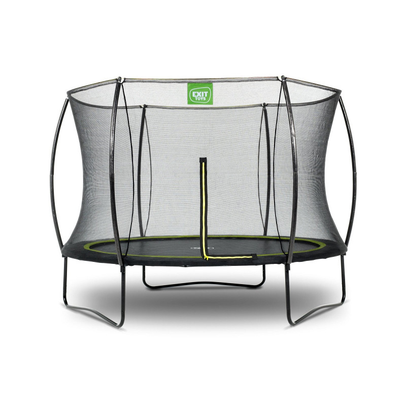 Trampoline sur pieds Silhouette - noir - diam. 244cm - Exit Toys