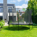 Trampoline sur pieds Silhouette - noir - diam. 244cm - Exit Toys
