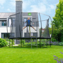 Trampoline sur pieds Silhouette - noir - diam. 244cm - Exit Toys