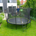 Trampoline sur pieds Silhouette - noir - diam. 244cm - Exit Toys