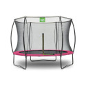 Trampoline sur pieds Silhouette - rose - diam. 244cm - Exit Toys
