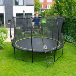 Trampoline sur pieds Silhouette - noir - diam. 305cm - Exit Toys