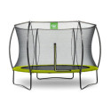 Trampoline sur pieds Silhouette - vert - diam. 305cm - Exit Toys