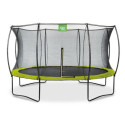 Trampoline sur pieds Silhouette - vert - diam. 366cm - Exit Toys