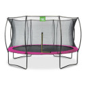 Trampoline sur pieds Silhouette - rose - diam. 366cm - Exit Toys