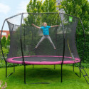 Trampoline sur pieds Silhouette - rose - diam. 366cm - Exit Toys