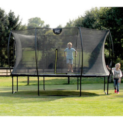 Trampoline sur pieds Silhouette - noir - diam. 427cm - Exit Toys