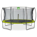 Trampoline sur pieds Silhouette - vert - diam. 427cm - Exit Toys