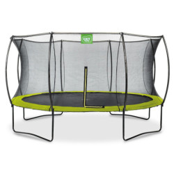 Trampoline sur pieds Silhouette - vert - diam. 427cm - Exit Toys