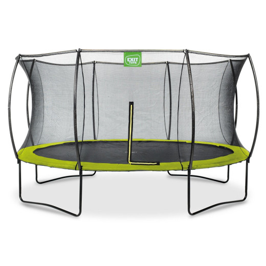 Trampoline sur pieds Silhouette - vert - diam. 427cm - Exit Toys
