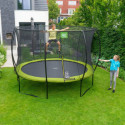 Trampoline sur pieds Silhouette - vert - diam. 427cm - Exit Toys