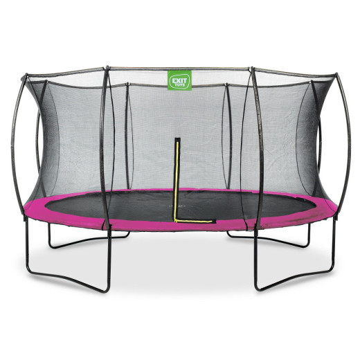 Trampoline sur pieds Silhouette - rose - diam. 427cm - Exit Toys