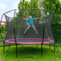 Trampoline sur pieds Silhouette - rose - diam. 427cm - Exit Toys