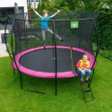Trampoline sur pieds Silhouette - rose - diam. 427cm - Exit Toys