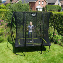 Trampoline sur pieds Silhouette - noir - 153x214cm - Exit Toys