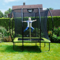 Trampoline sur pieds Silhouette - vert - 153x214cm - Exit Toys