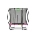 Trampoline sur pieds Silhouette - rose - 153x214cm - Exit Toys