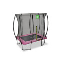 Trampoline sur pieds Silhouette - rose - 153x214cm - Exit Toys