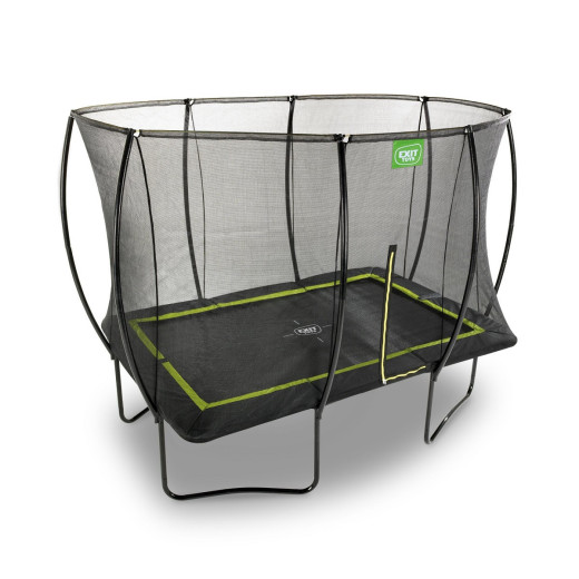 Trampoline sur pieds Silhouette - noir - 214x305cm - Exit Toys