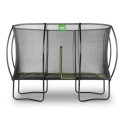 Trampoline sur pieds Silhouette - noir - 244x366cm - Exit Toys