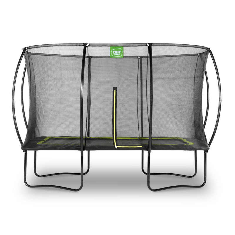 Trampoline sur pieds Silhouette - noir - 244x366cm - Exit Toys