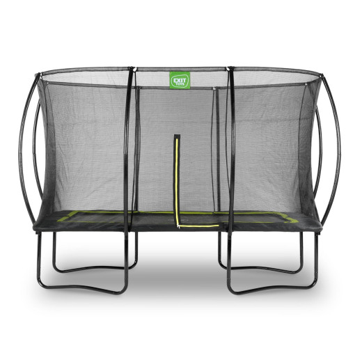 Trampoline sur pieds Silhouette - noir - 244x366cm - Exit Toys