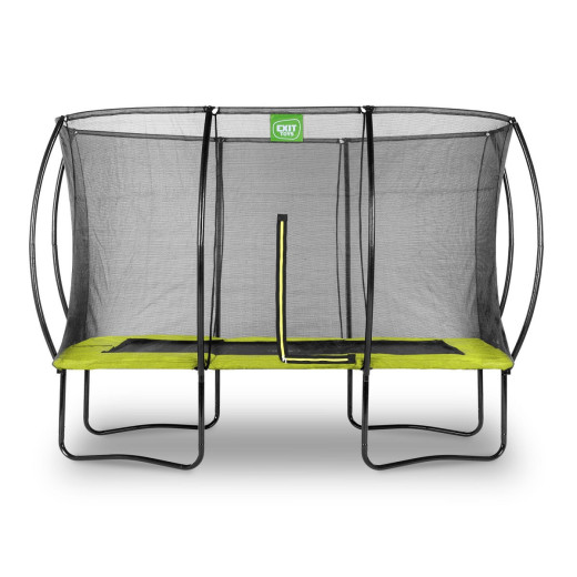Trampoline sur pieds Silhouette - vert - 244x366cm - Exit Toys