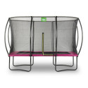 Trampoline sur pieds Silhouette - rose - 244x366cm - Exit Toys