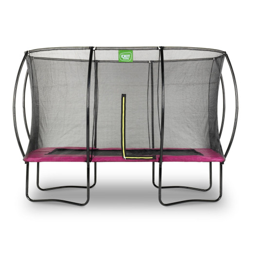 Trampoline sur pieds Silhouette - rose - 244x366cm - Exit Toys