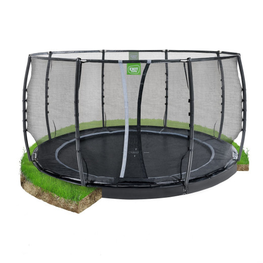 Trampoline Dynamic avec filet de sécurité - diam.427cm - Exit Toys