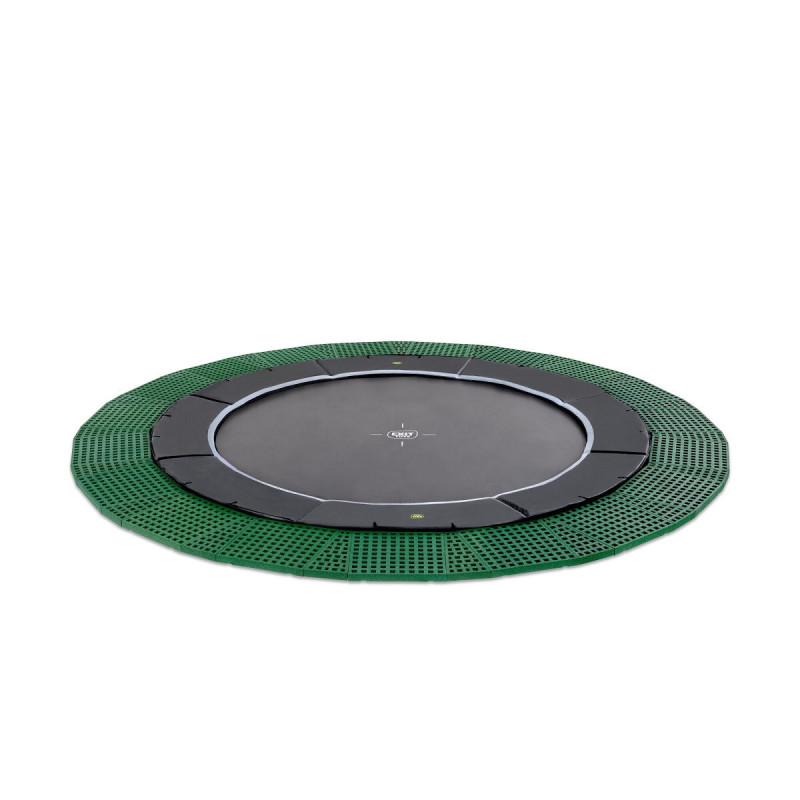 Trampoline Dynamic avec dalles de sécurité - diam.366cm - Exit Toys