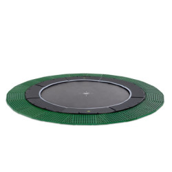 Trampoline Dynamic avec dalles de sécurité - diam.427cm - Exit Toys