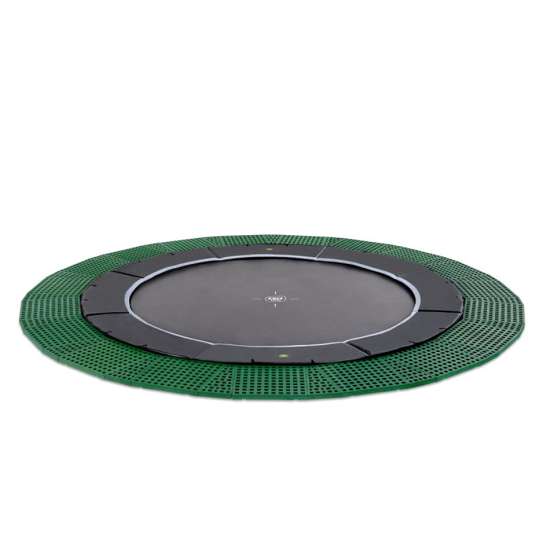 Trampoline Dynamic avec dalles de sécurité - diam.427cm - Exit Toys