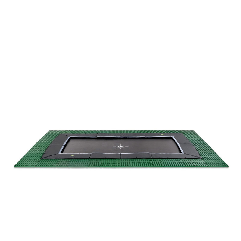 Trampoline Dynamic avec dalles de sécurité - 275x458cm - Exit Toys